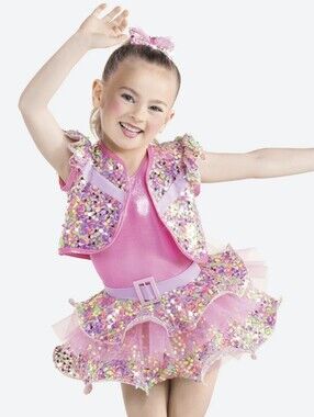 Revolution Dancewear Shine Bright Costume Size SC